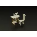 Hauler Singer sewing machine 1:35 (HLU35085)