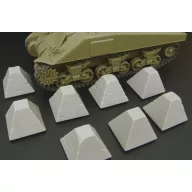 Hauler Dragon’s Teeth tank traps 1:35 (HLU35096)