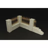 Hauler Castle fence 1:35 (HLU35106)
