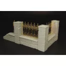Hauler Castle fence 1:35 (HLU35106)