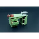 Hauler Workbench with table grinder and vise 1:35 (HLU35116)