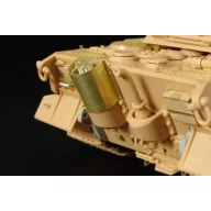   Hauler King Tiger Porsche Turret Exhaust shroud 1:48 (HLX48171)