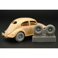 Hauler 4x4 wheels for VW type 82E Kafer 1:48 (HLX48173)