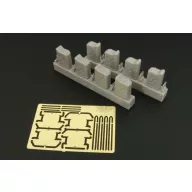Hauler U S cans and holders 1:48 (HLX48198)