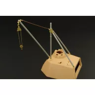 Hauler German 2 ton auxiliary jib crane 1:48 (HLX48230)