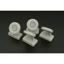 Hauler Wheels for GAZ family (ACE) 1:48 (HLX48356)
