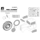 Hauler British light utility Car PAINTING MASKS (TAMIYA) 1:48 (HLX48373)
