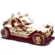   Hobby Fan Delta Forces desert storm- FAV w/2 Fig. 1:35 (HF009)