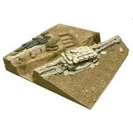   Hobby Fan U.S. V.N. WAR MACHINE GUN BUNKER BASE (III) 1:35 (HF044)