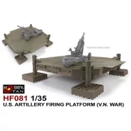   Hobby Fan U.S.Artillery Firing Platform(V.N.War) (for kit AF35006) 1:35 (HF081)