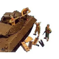   Hobby Fan U.S. M10/M18 Tank Crew-4 Fig.&Suppl.AMMO 1:35 (HF522)
