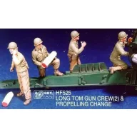   Hobby Fan Long Tom Gun Crew(2) & Propelling Change 1:35 (HF525)