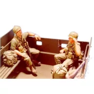 Hobby Fan Gun truck crew (2)- 2 Figures 1:35 (HF533)