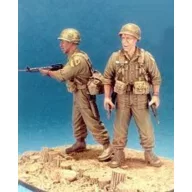   Hobby Fan First Cavalry 1965 LZ-Ray- 2 Fig. w/Base 1:35 (HF538)