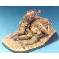 Hobby Fan Fire team 1969-1972 2 Figures w/Base 1:35 (HF540)