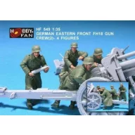  Hobby Fan German eastern front FH18 gun crew(2)-4F 1:35 (HF549)