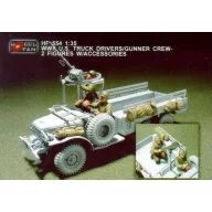   Hobby Fan WWII U.S. Truck Drivers/Gunner crew/2fig 1:35 (HF554)