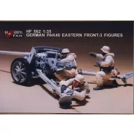 Hobby Fan German Pak40 eastern front- 3 Figures 1:35 (HF562)