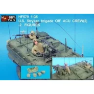   Hobby Fan U.S. Stryker brigade OIF ACU Crew(2)-2F. 1:35 (HF579)
