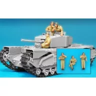   Hobby Fan British Churchill Tank crew alamein/3fig 1:35 (HF584)