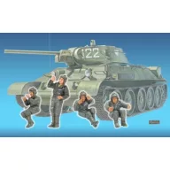 Hobby Fan T-34 Tank Crew(1)- 4 Figures 1:35 (HF588)