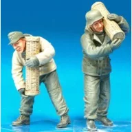   Hobby Fan Ger. 15cm Artillery Crew (I) Winter/2Fig 1:35 (HF591)