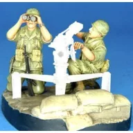 Hobby Fan U.S. Army 105mm gun crew Vietnam war 1:35 (HF704)