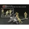 Hobby Fan WWII U.S. Marines gun crew(set 1 4 fig.) 1:35 (HF707)