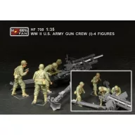   Hobby Fan WWII U.S. Army gun crew (set 1 / 4 fig.) 1:35 (HF708)