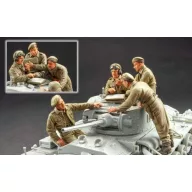   Hobby Fan British Valentine tank crew 4 resin fig. 1:35 (HF709)