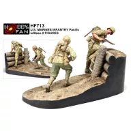 Hobby Fan US Marines Infantry Pacific 2 Figuren 1:35 (HF713)