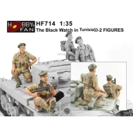   Hobby Fan The Black Watch in Tunisia(1)-2 Figures 1:35 (HF714)
