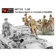   Hobby Fan The Black Watch in Tunisia(2)-2 Figures 1:35 (HF715)