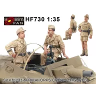 Hobby Fan Sd.kfz 233 Afrikakorps Crew-2 figures 1:35 (HF730)