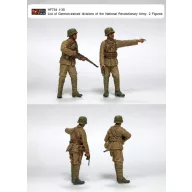   Hobby Fan List of German-trained divisions of the National Revolutionary Army-2 resin figures 1:35 (HF734)