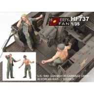   Hobby Fan U.S.M40 Gun Motor Carriage crew i.Korean war (2 figures) 1:35 (HF737)