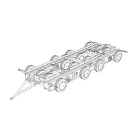 Hauler Culemeyer four axles 1:120 (HTT120082)