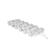 Hauler Culemeyer 80ton 1:120 (HTT120083)