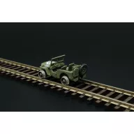 Hauler Railway Jeep (2pcs) 1:120 (HTT120084)