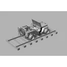 Hauler Railway Jeep (2pcs) 1:120 (HTT120084)