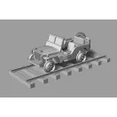 Hauler Railway Jeep (2pcs) 1:120 (HTT120084)