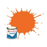 Humbrol Enamel Paint 018 Orange, Glossy 14 ml (AA0196)