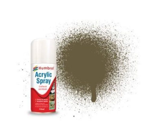 Humbrol Acrylic Spray 150 ml No 86 Light Olive (AD6086)