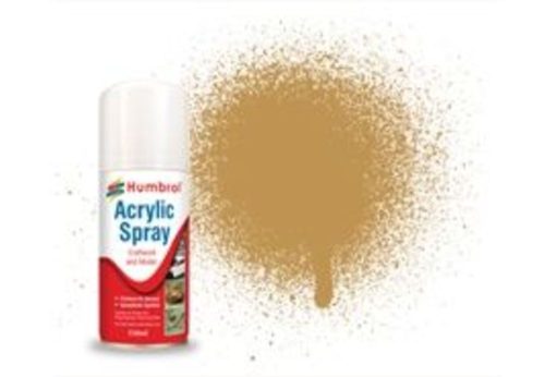 Humbrol Acrylic Spray 150 ml No 93 Desert Yellow (AD6093)
