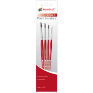 Humbrol Evoco Brush Set (Größen 0, 2, 4 & 6) (AG4150)