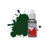   Humbrol Acrylic Paint No 3 Brunswick Green Gloss, Dropper Bottle 14 ml (DB0003)