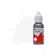   Humbrol Acrylic Paint No 22 White - Gloss, Dropper Bottle 14 ml (DB0022)