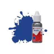   Humbrol Acrylic Paint No 25 Blue - Matt, Dropper Bottle 14 ml (DB0025)