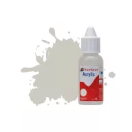   Humbrol Acrylic Paint No 28 Camouflage Grey Matt, Dropper Bottle 14 ml (DB0028)
