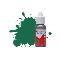   Humbrol Acrylic Paint No 30 Dark Green - Matt, Dropper Bottle 14 ml (DB0030)